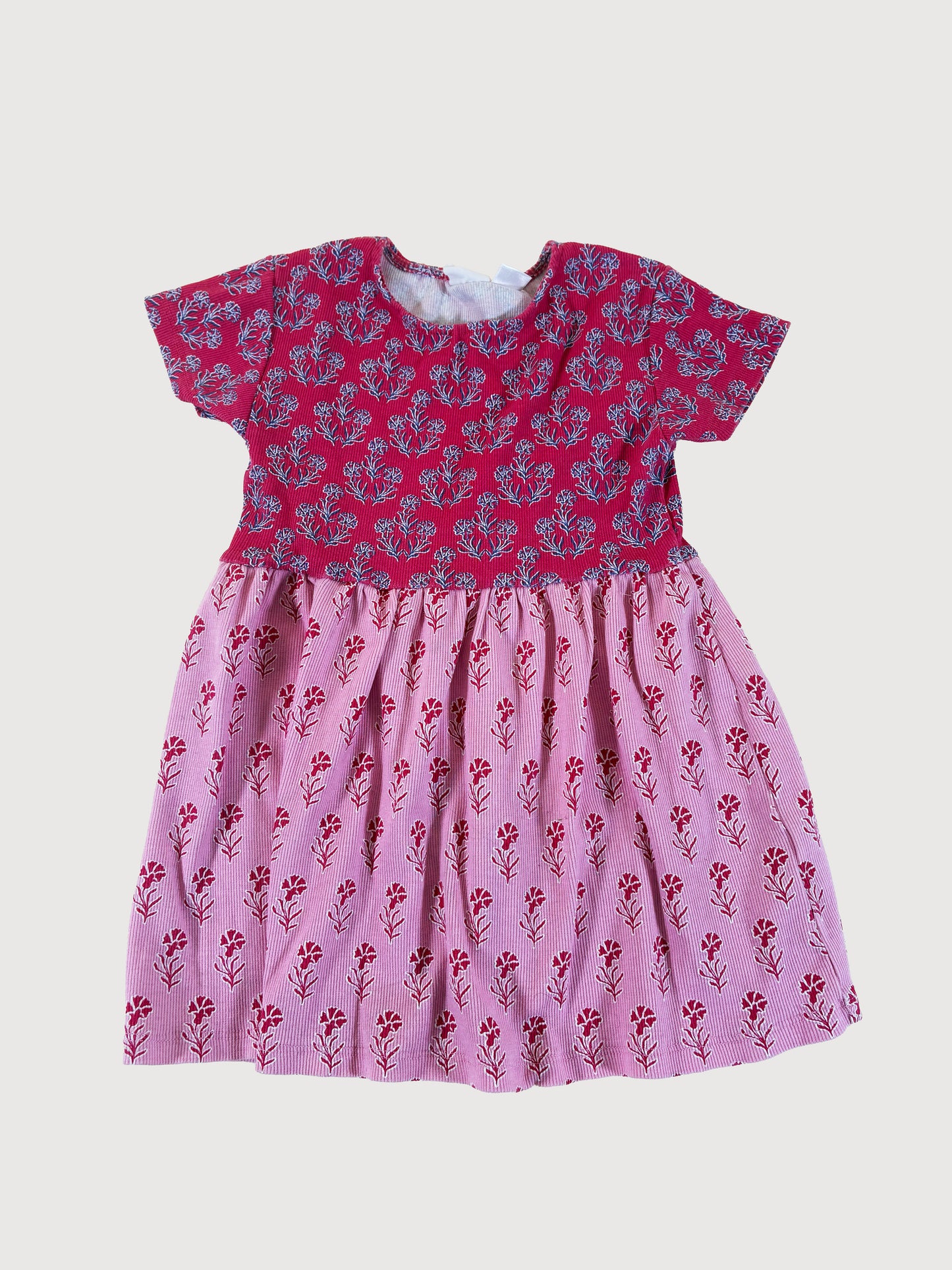 RIB KNIT DRESS 3Y