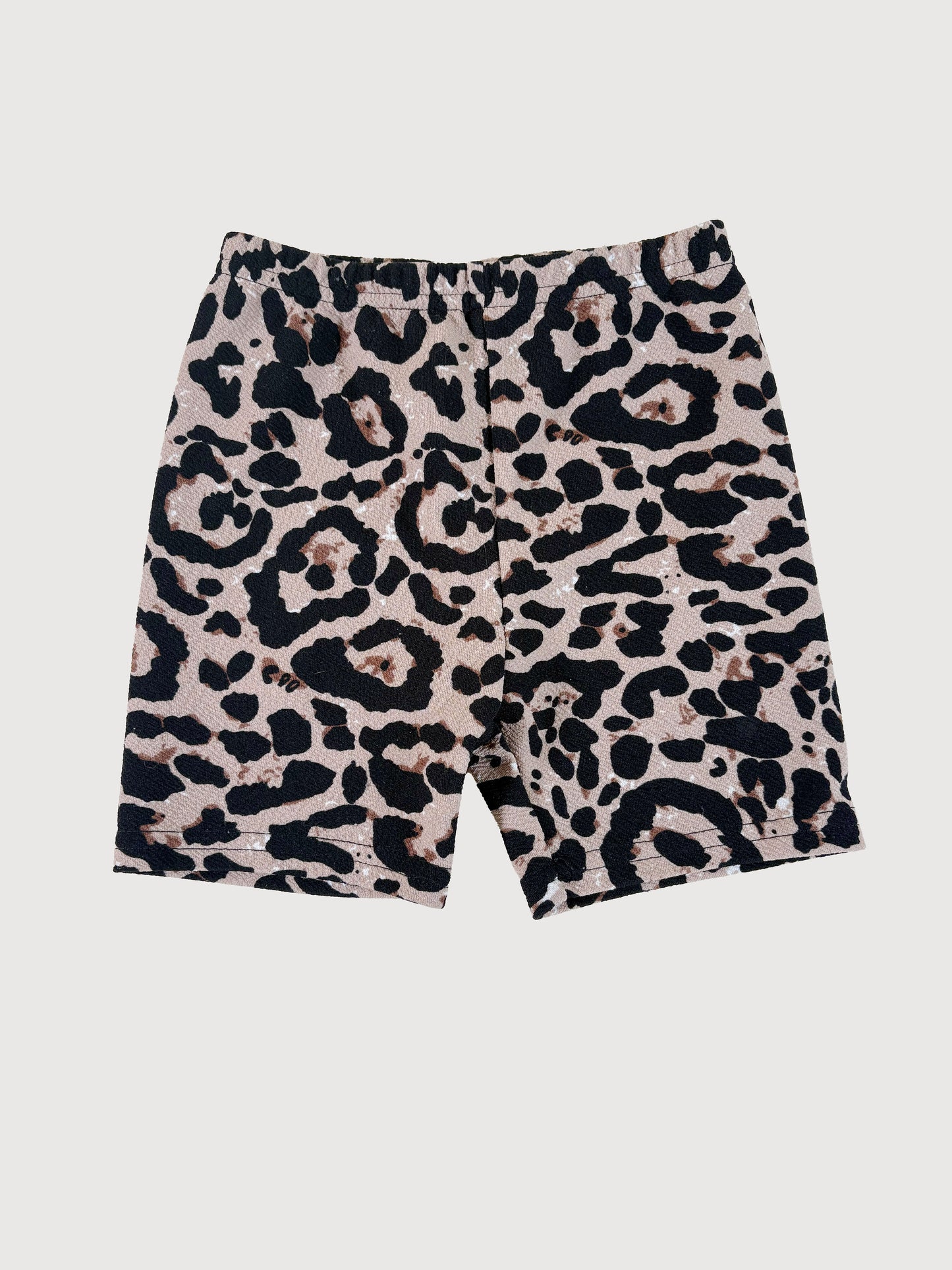LEOPARD BIKER SHORTS 5Y
