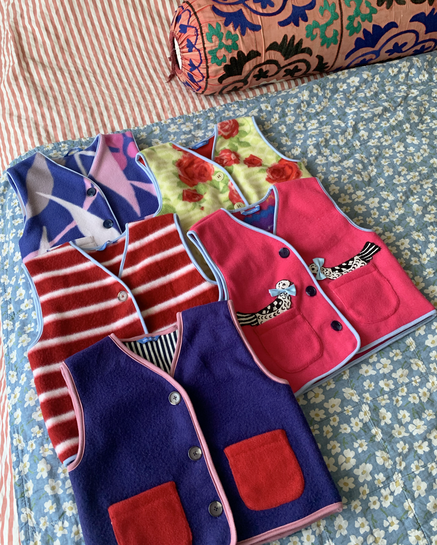 FLEECE VEST 6-8Y