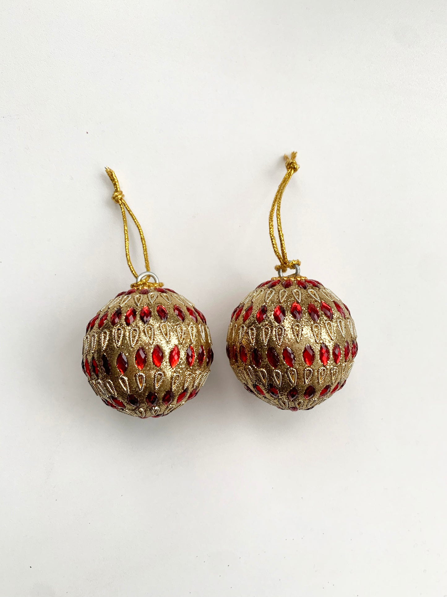 RED AND GOLD BALLS