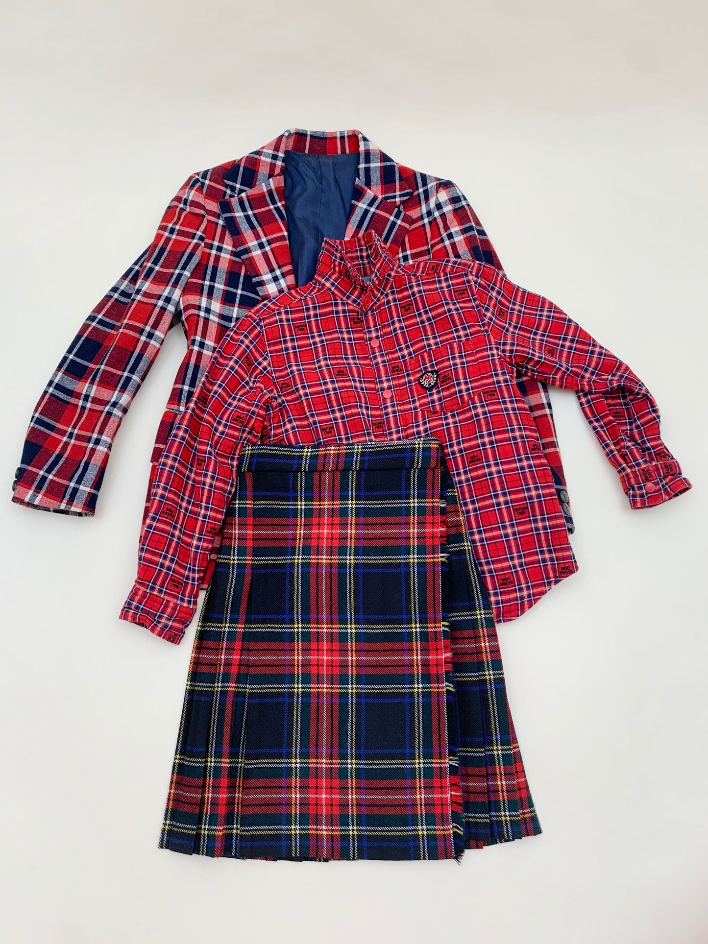 MIKI HOUSE FLANNEL SHIRT 7Y