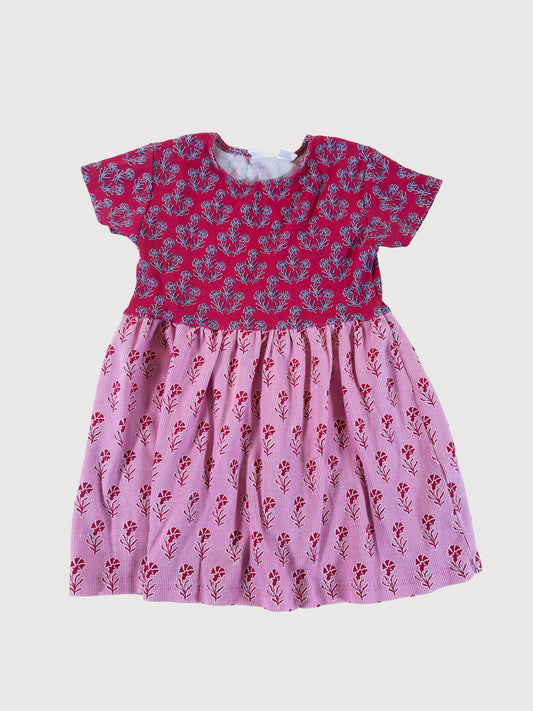 RIB KNIT DRESS 3Y
