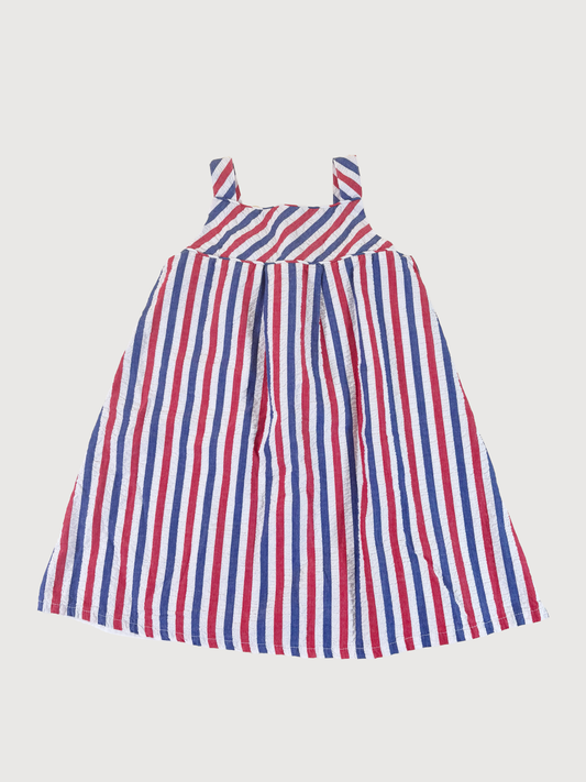 STRIPE DRESS 6Y