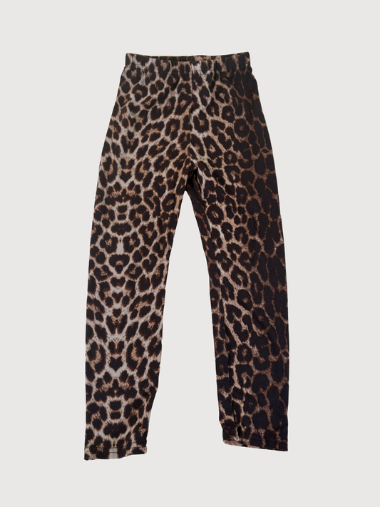 LEOPARD LEGGINGS 6Y