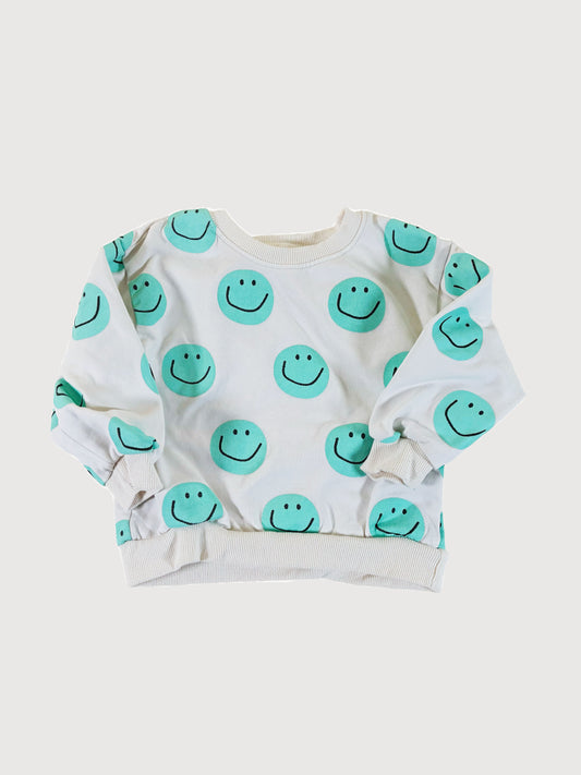 SMILEY SWEATER 2-3Y