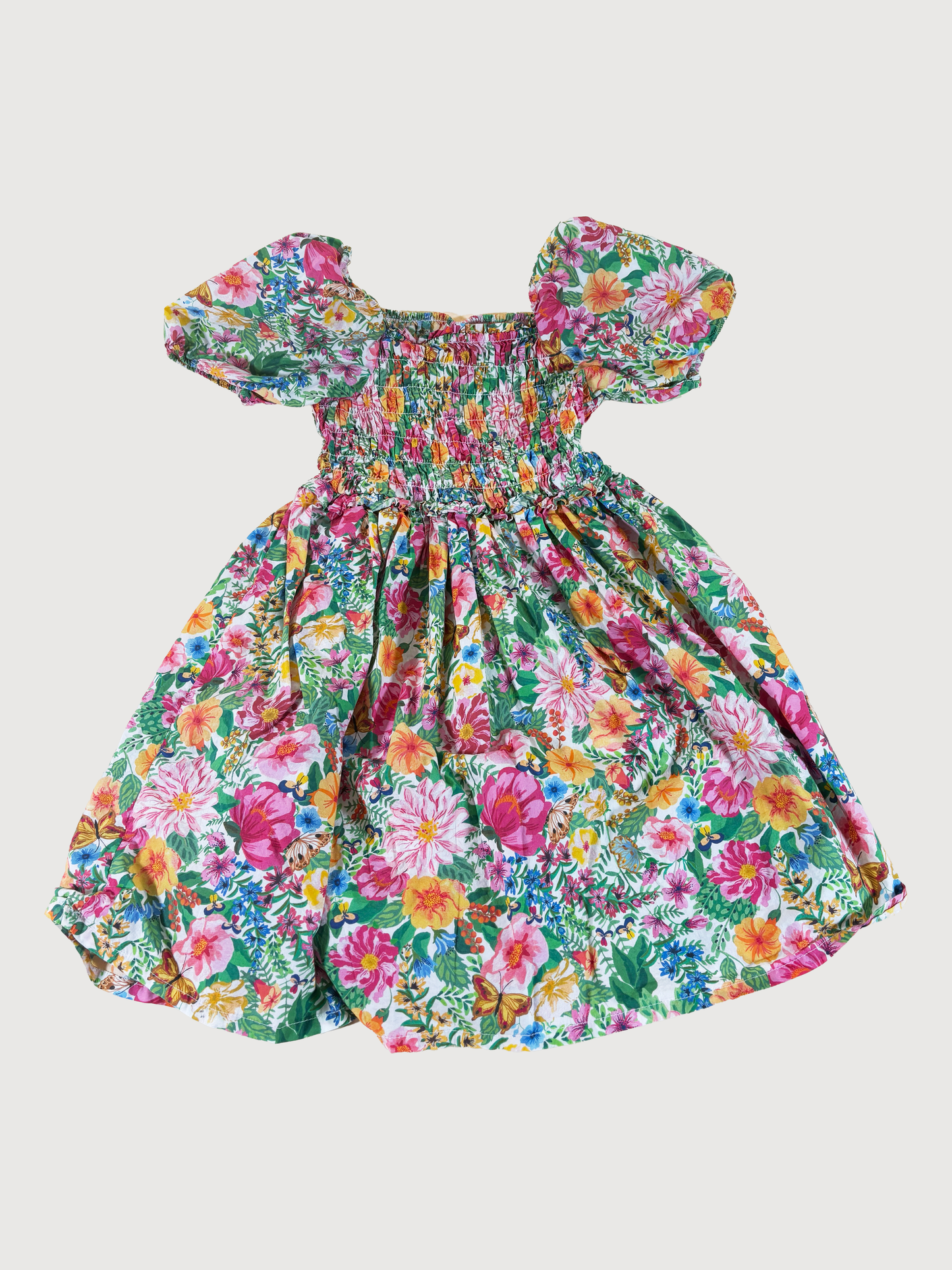 FLORAL DRESS 7Y