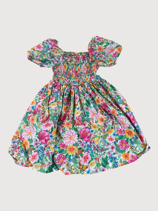 FLORAL DRESS 7Y
