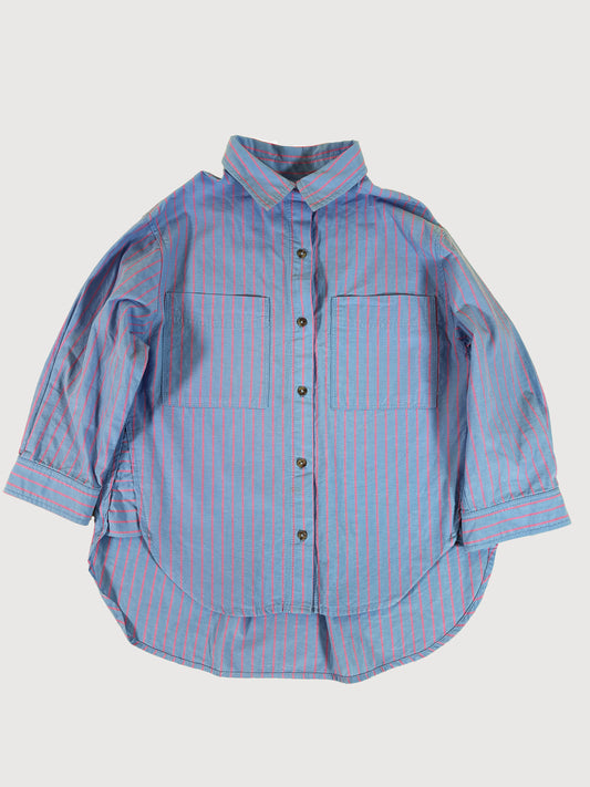 ZARA OVERSIZED STRIPE SHIRT 6Y