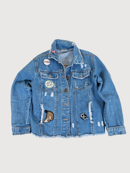 DEMIN PATCH JACKET 7Y