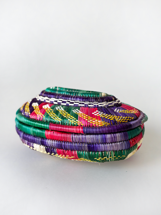 AFRICAN COILED BASKET