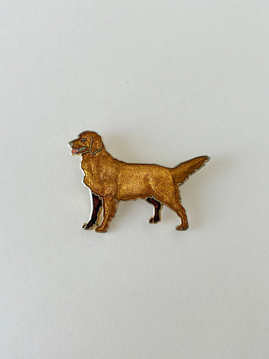 ENAMEL DOG PIN