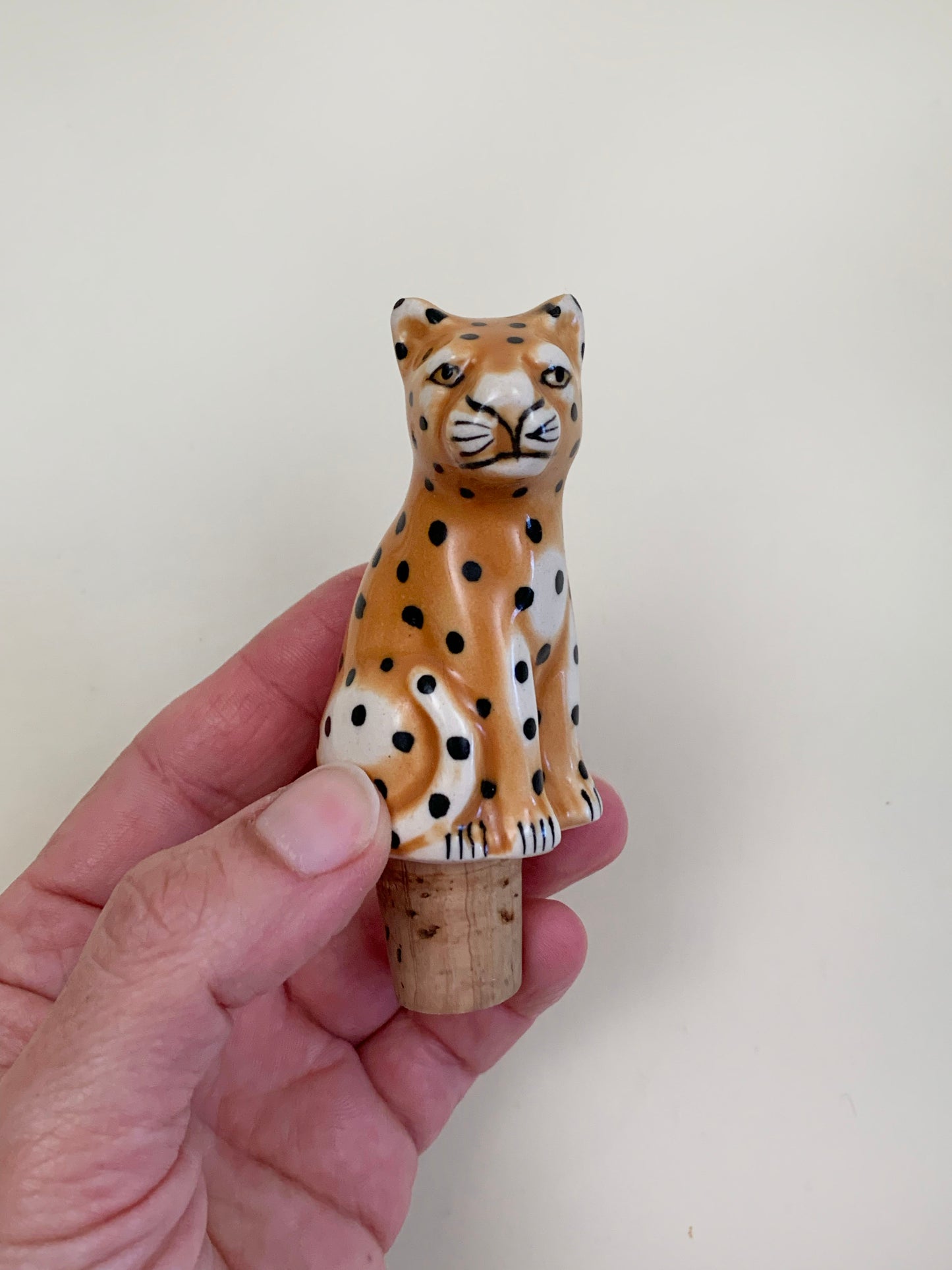 LEOPARD WINE CORK