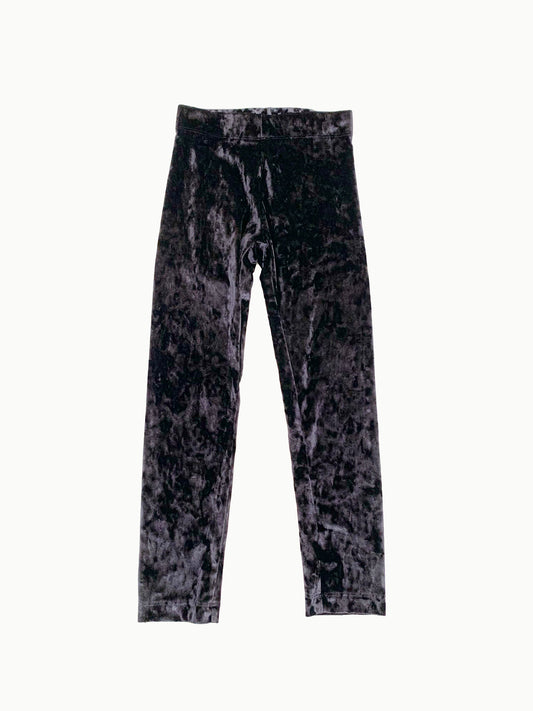 CRUSHED VELVET LEGGINGS 4Y