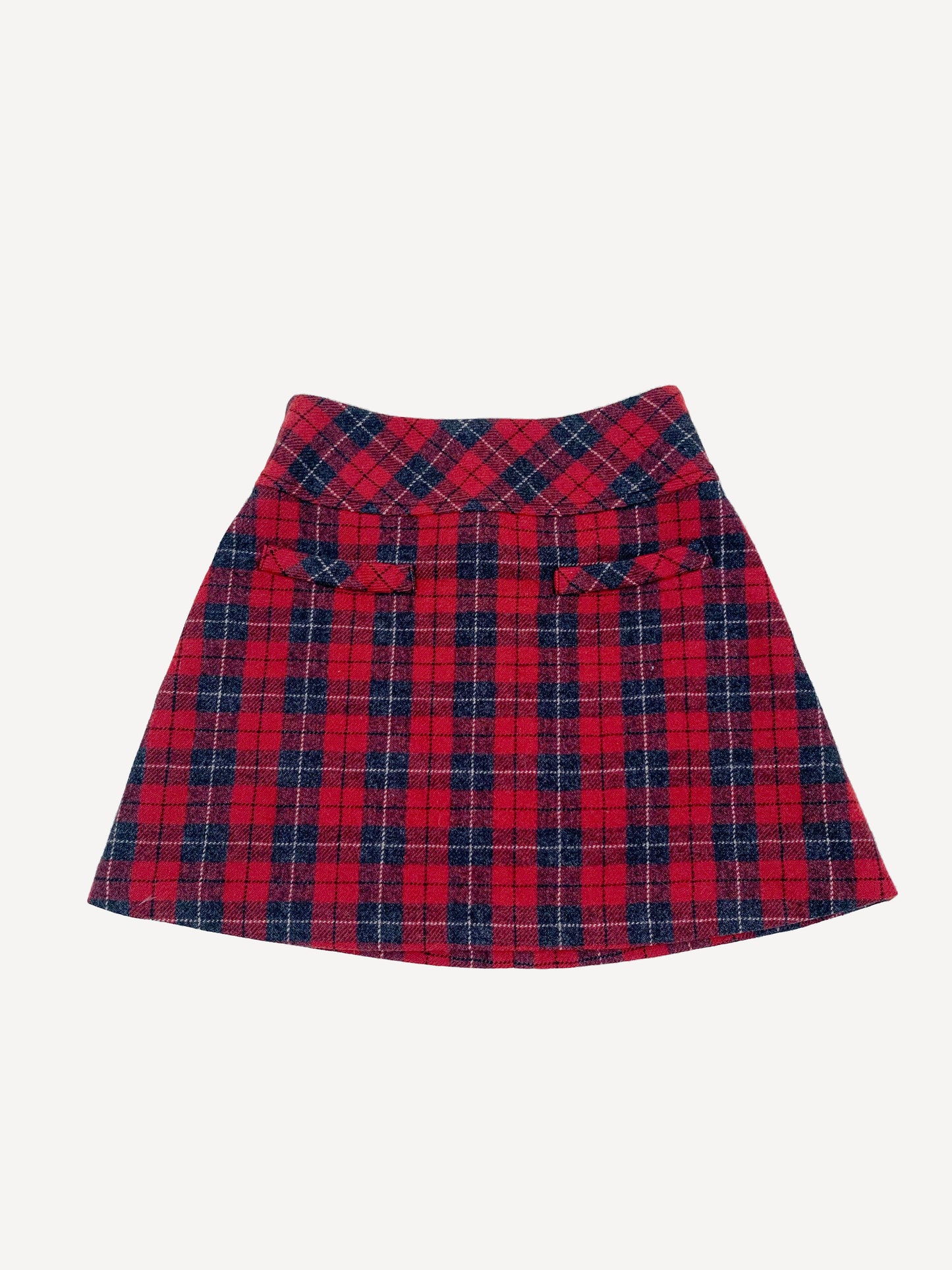 JACOB JR PLAID SKIRT 8Y