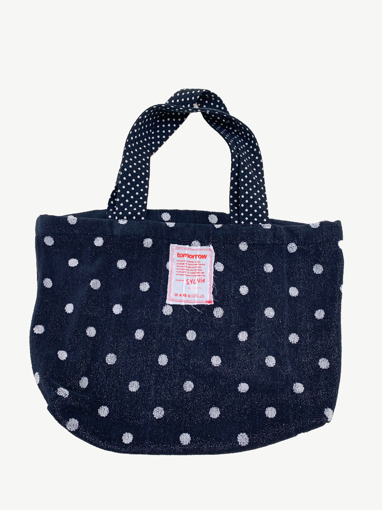 TOMORROW MARKET TOTE POLKA