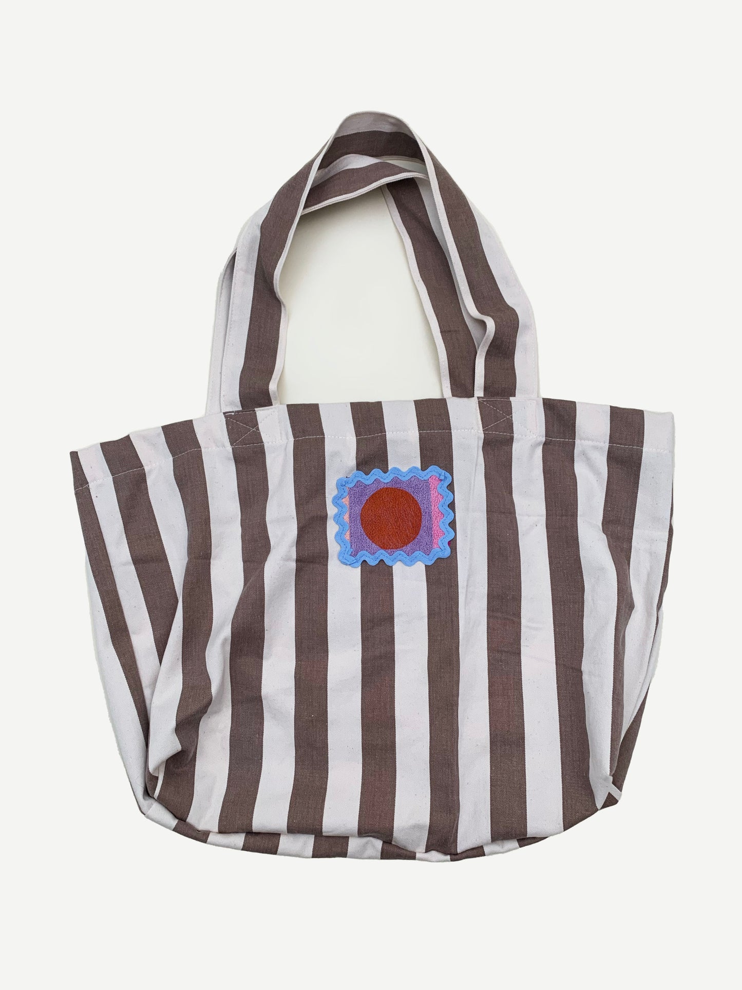 TOMORROW MARKET TOTES CANVAS STRIPE