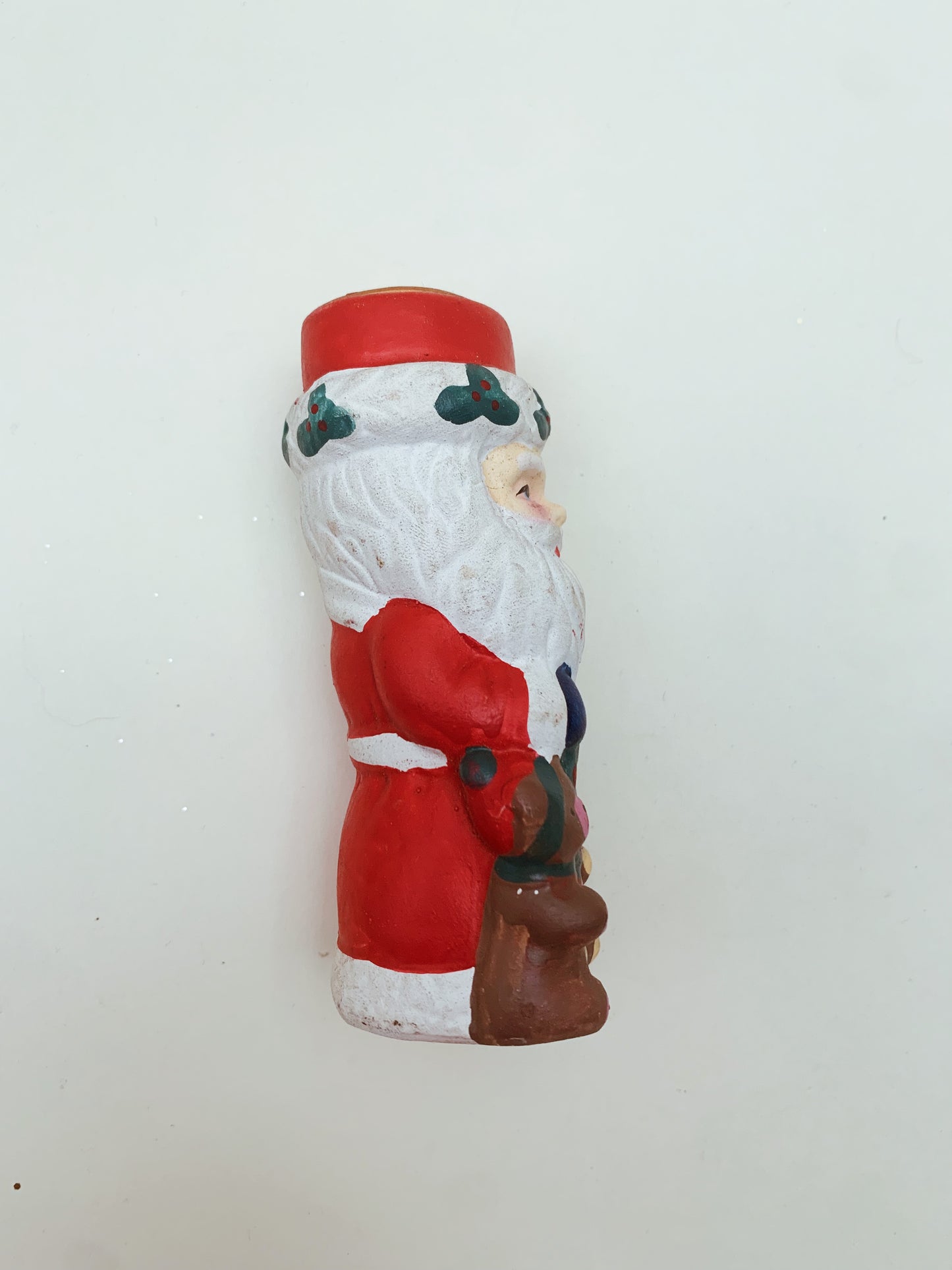 SANTA CANDLE HOLDER