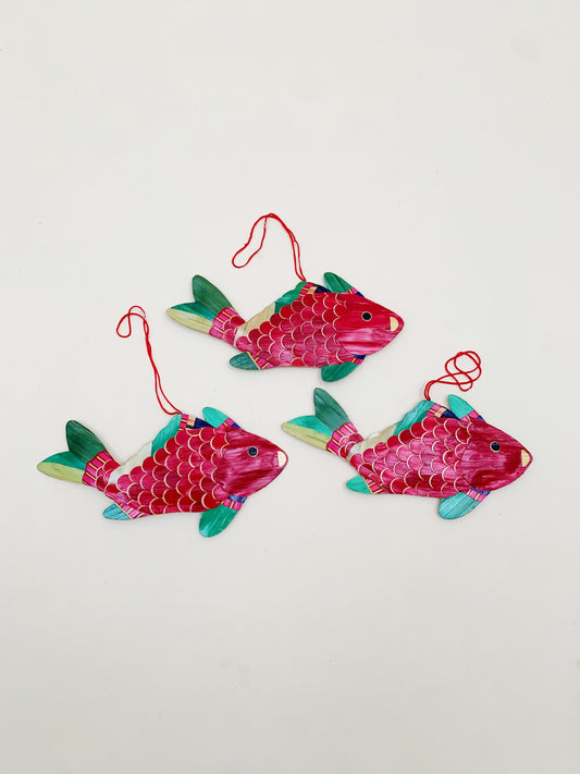 BAMBOO FISH ORNAMENT