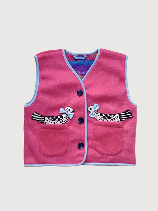 FLEECE VEST 6-8Y