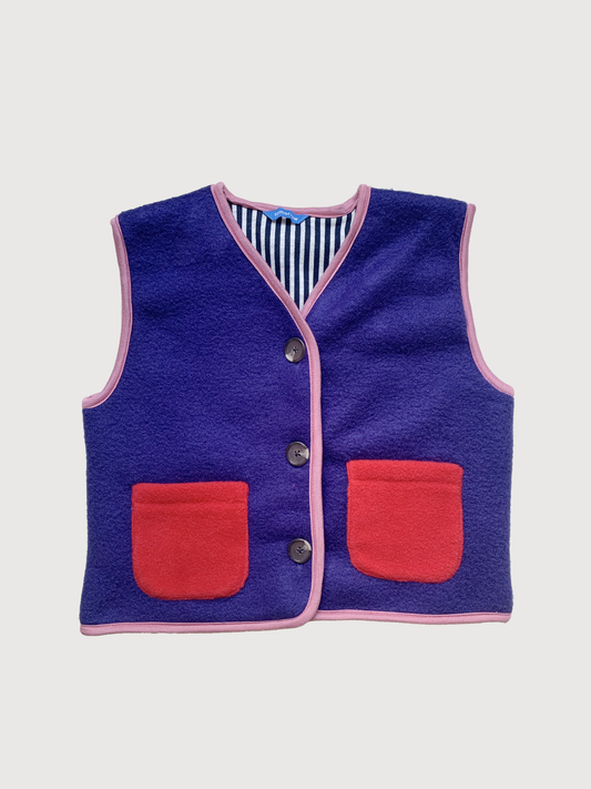 FLEECE VEST 6-8Y