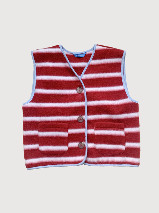 FLEECE VEST 6-8Y