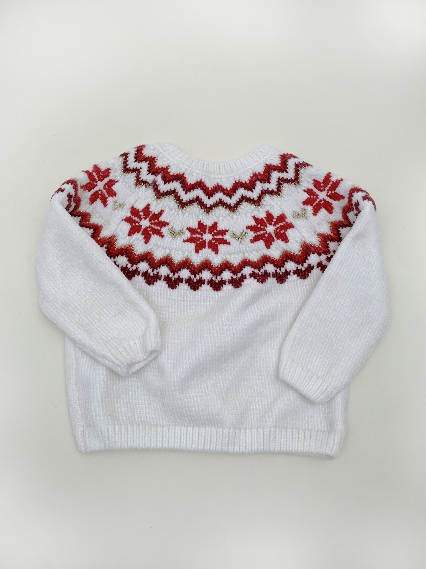 CHENILLE KNIT SWEATER 2Y