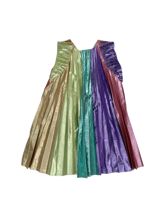 STELLA McCARTNEY METALLIC DRESS 6Y