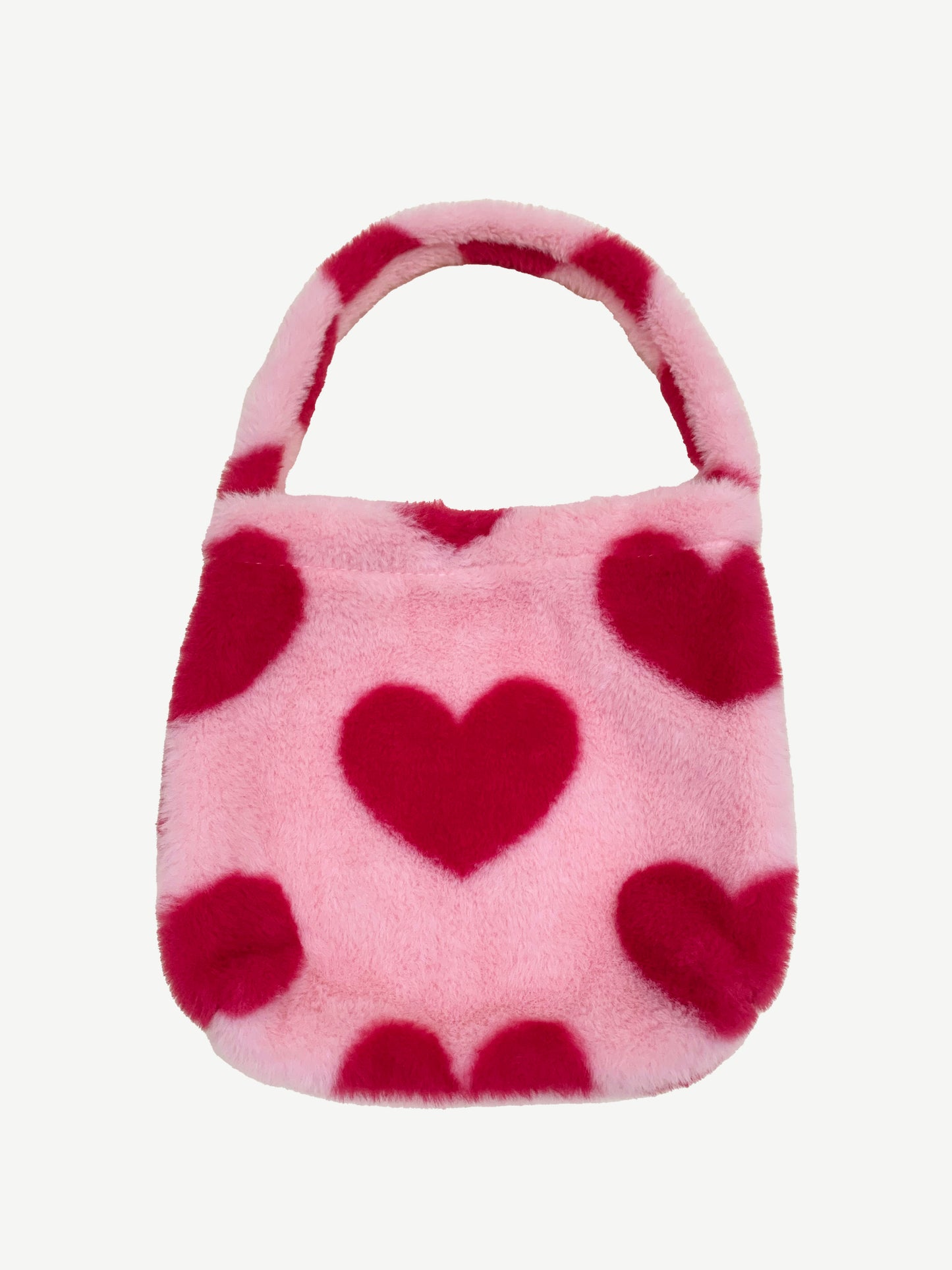 PLUSH HEART PURSE