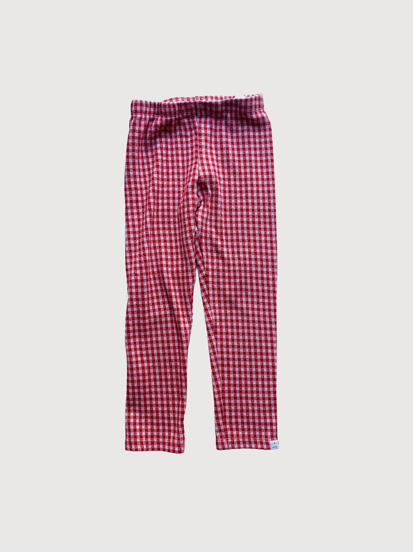 RED CHECKS LEGGING 4Y