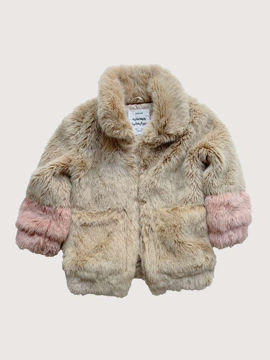 FAUX FUR JACKET 5Y