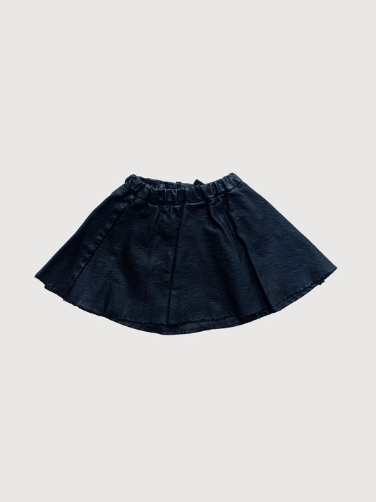 PLEATHER SKIRT HM 4Y