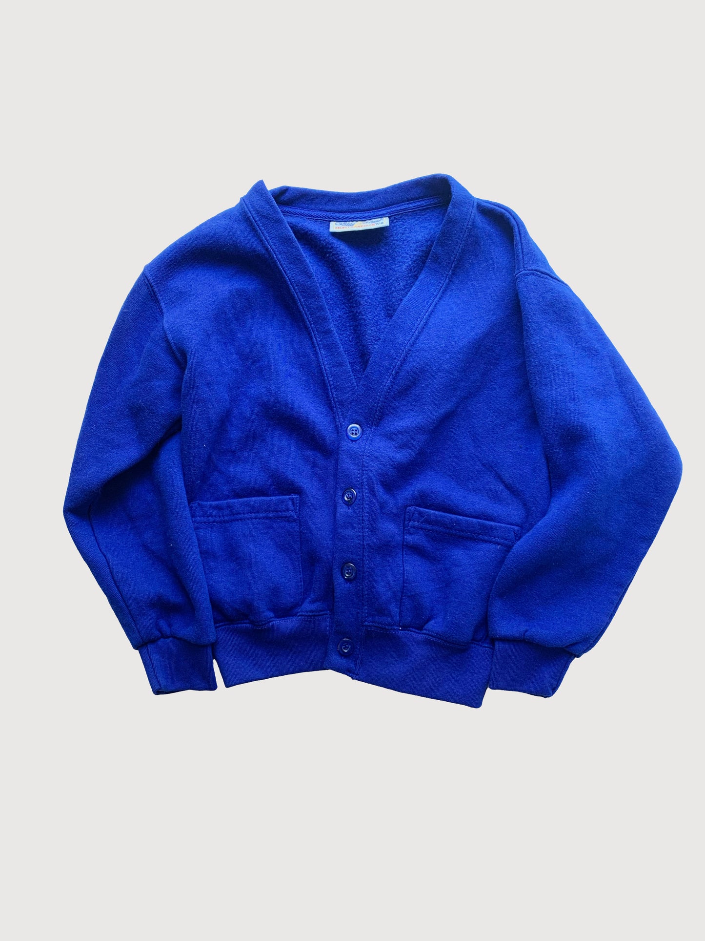 ELECTRIC BLUE CARDIGAN 7Y