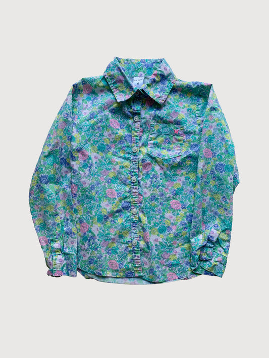 FLORAL SHIRT 6Y