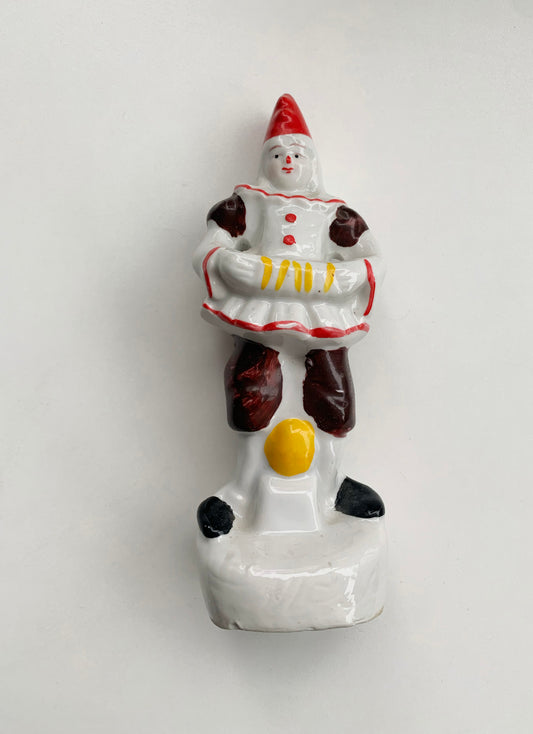 VINTAGE PORCELAINE CLOWN
