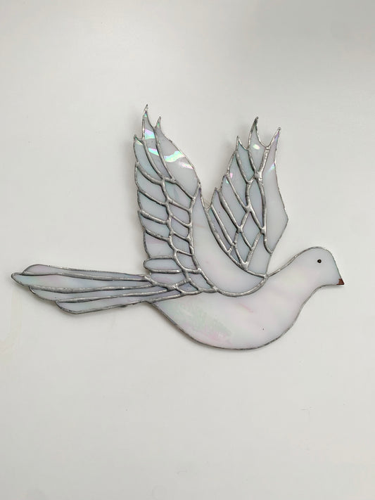 LARGE VINTAGE GLASS SUNCATCHER