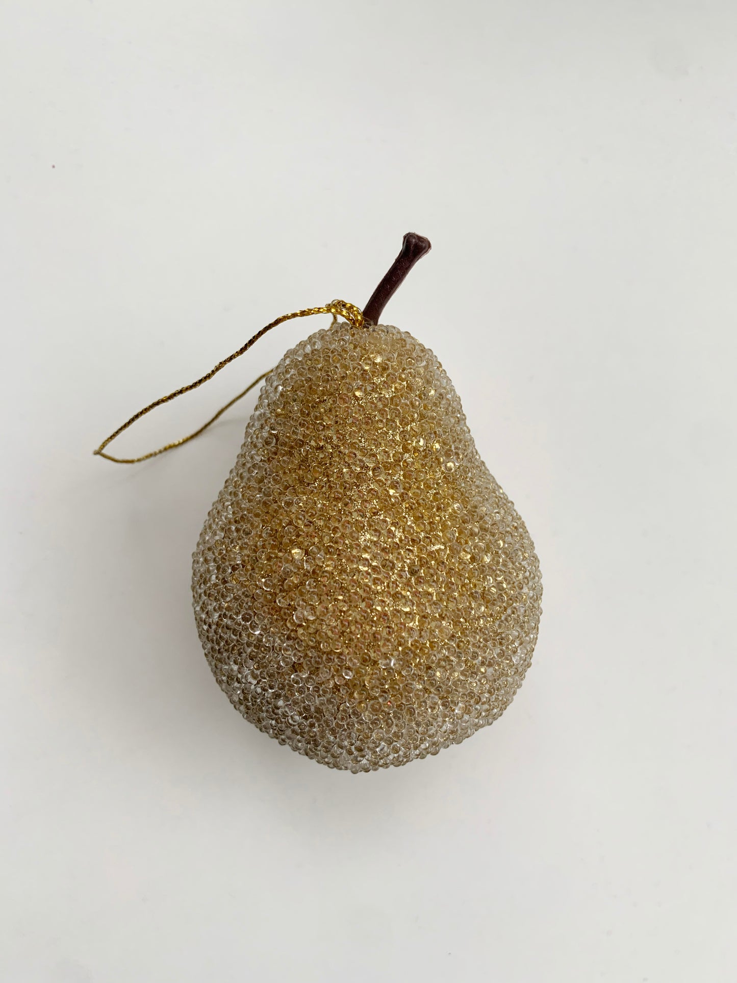 SUGAR BEADED PASTEL PEAR