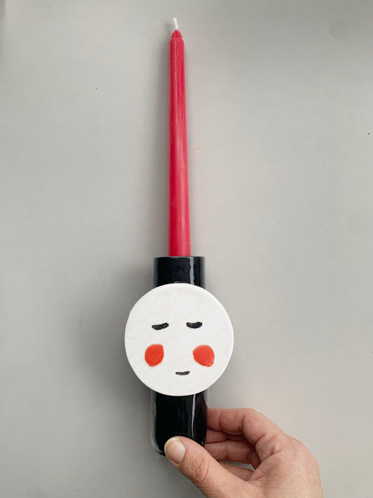 FULL MOON CANDLE HOLDER