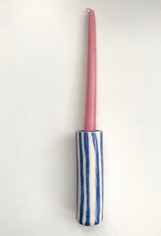 STRIPE CANDLE HOLDER