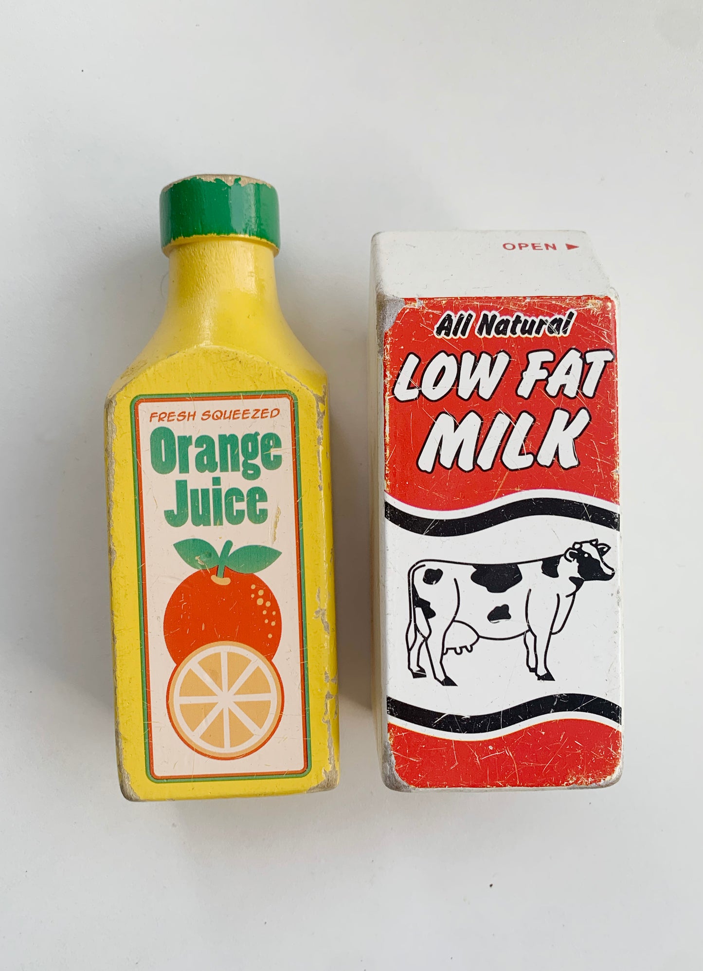 JUICE AND MILK WOOD TOYS