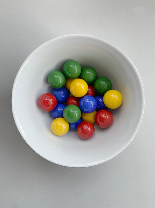 MIX 1" OPAQUE MARBLES