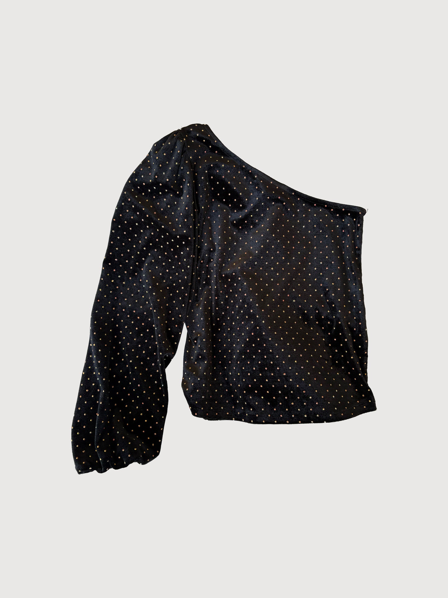 ONE SLEEVE TOP w/h GOLD STUDS 11Y
