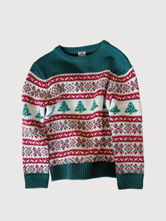 BONTON WOOL KNIT SWEATER 6Y