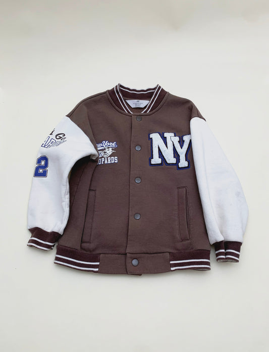 NEW YORK LEOPARDS BOMBER JACKET 6-8Y