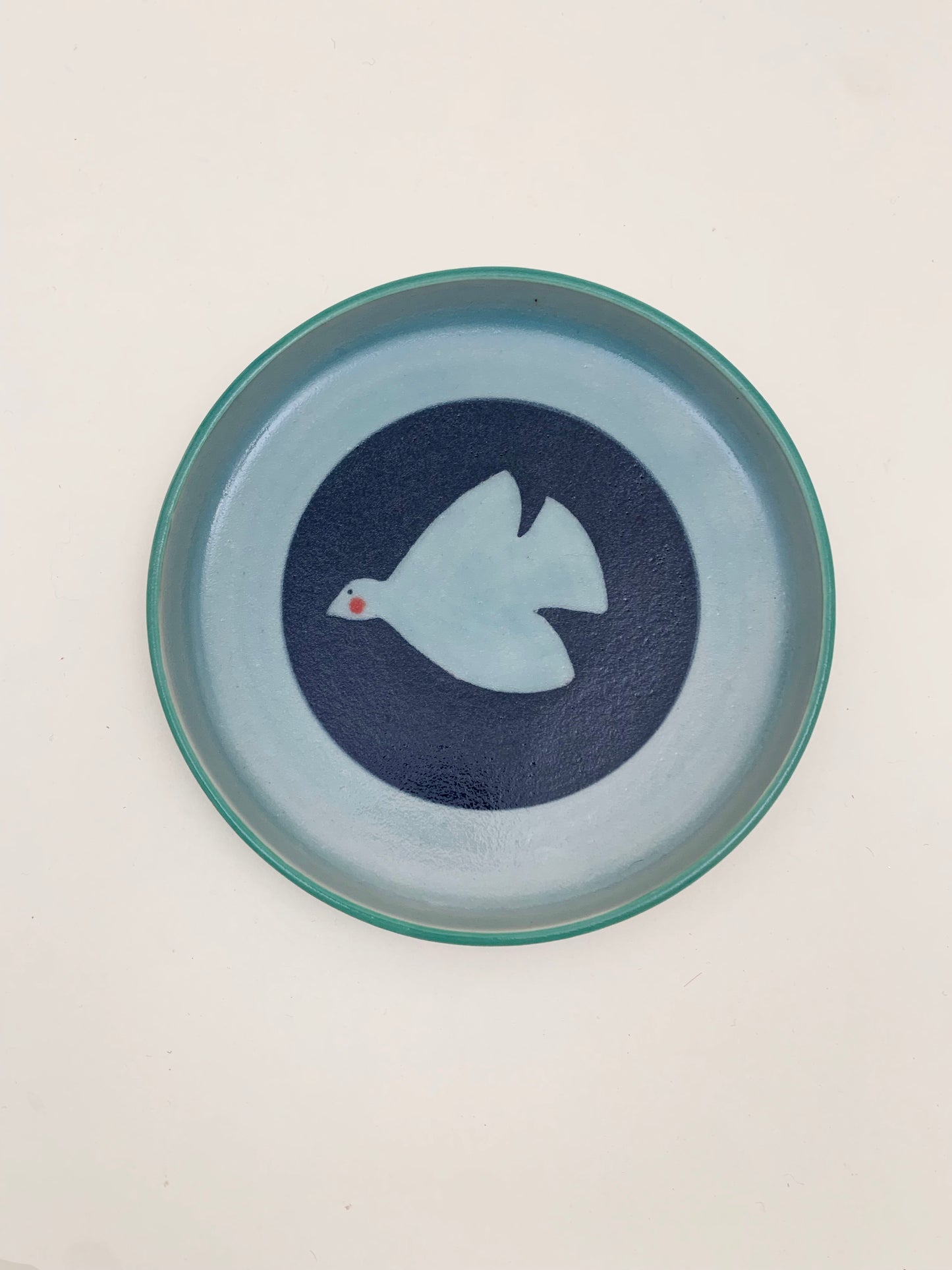 BIRD PLATE GREEN