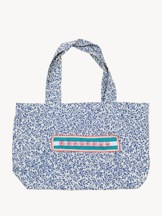 TOMORROW MARKET TOTE ENGLISH BLOOMS