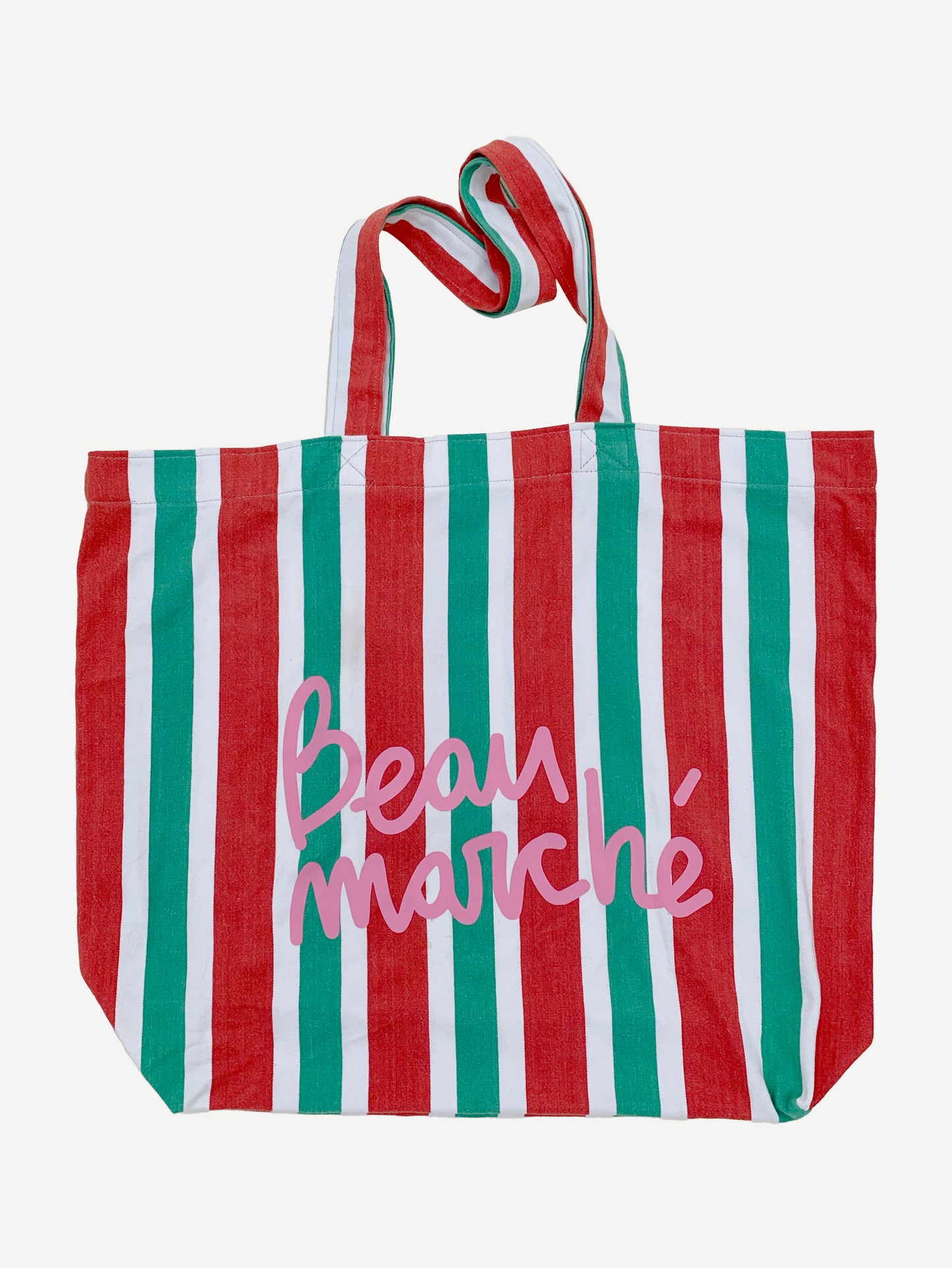 BEAU MARCHÉ TOTE CANDY STRIPE